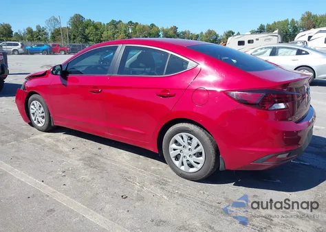 2020 Hyundai Elantra Se from USA, damaged, VIN KMHD74LFXLU070764